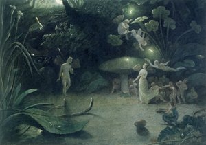 Scene fra 'A Midsummer Night's Dream', 1832